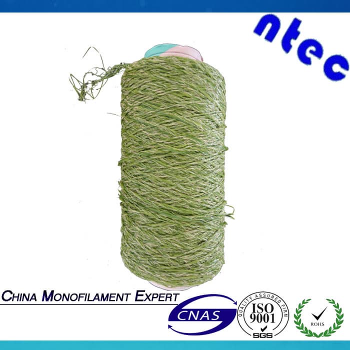11000D_16F football ground indoor soccer field artificial grass yarn manufacturer